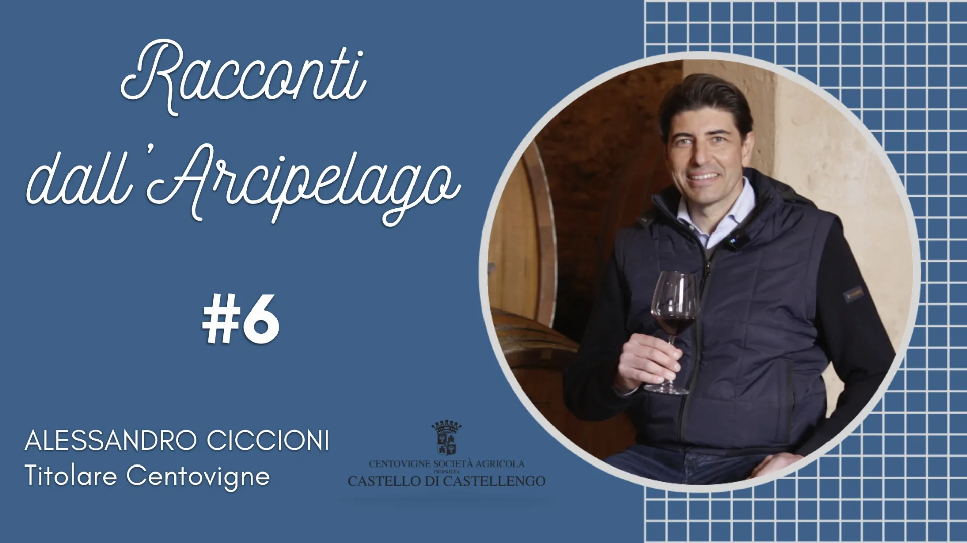 Copertina Racconti DallArcipelago 6 Alessandro Ciccioni Centovigne Castellengo