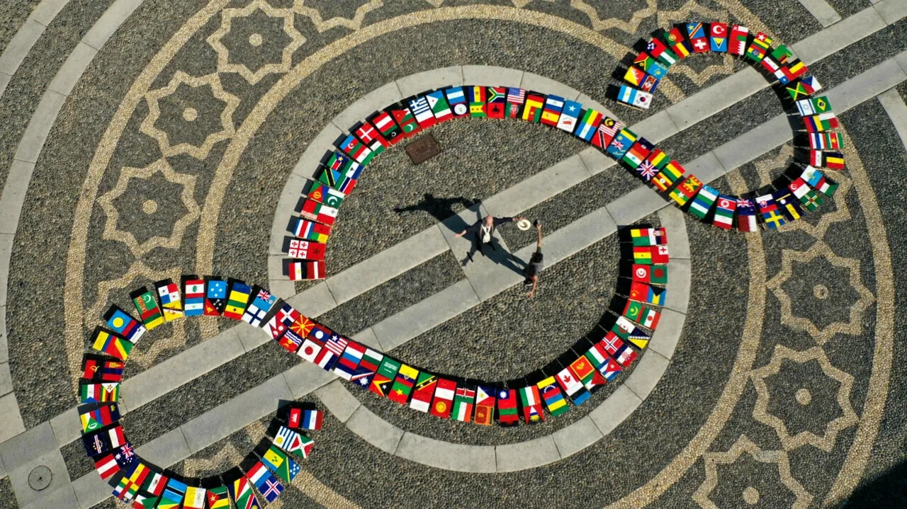 01_Michelangelo Pistoletto E Angelo Savarese Bandiera Del Mondo 113 2