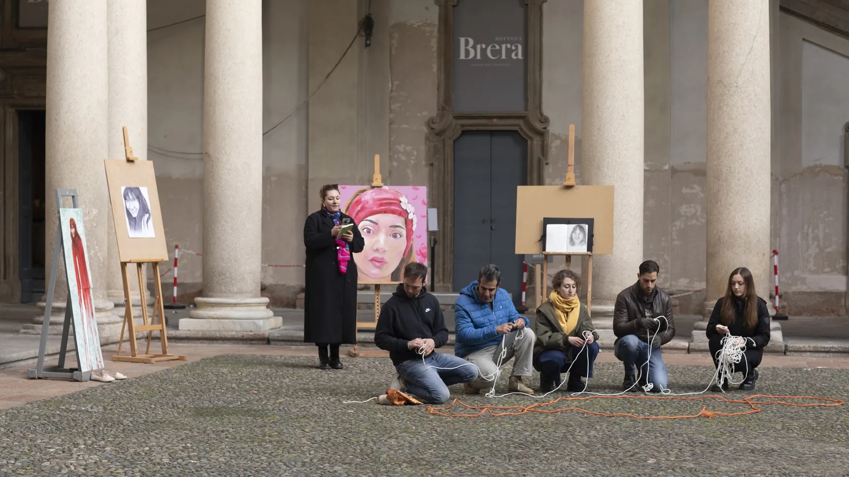 Rebirth Day 2023 Accademia Di Brera_Serena F. Castronovo Performer