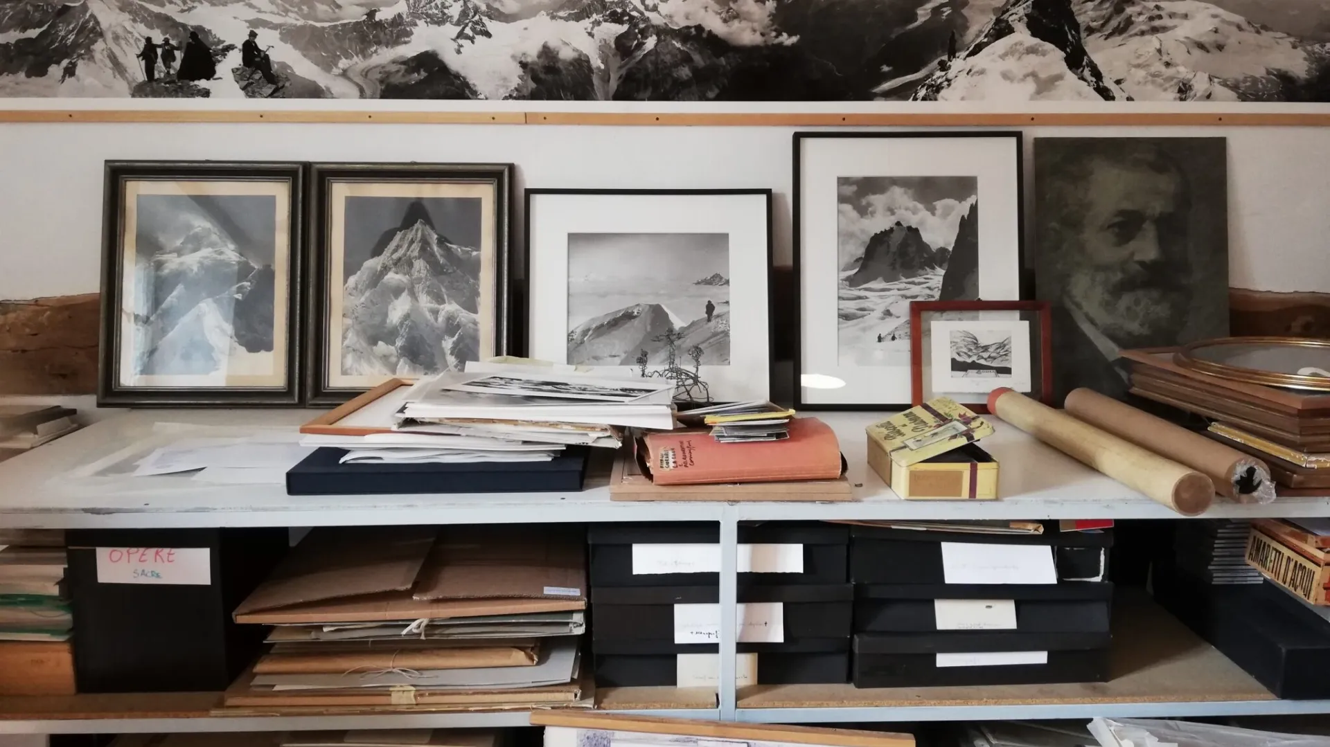 Theresa Schubert_Visit To The Sella Foundation Archive