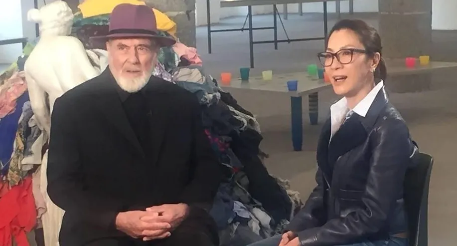 013Michelle Yeoh E Michelangelo Pistoletto 1