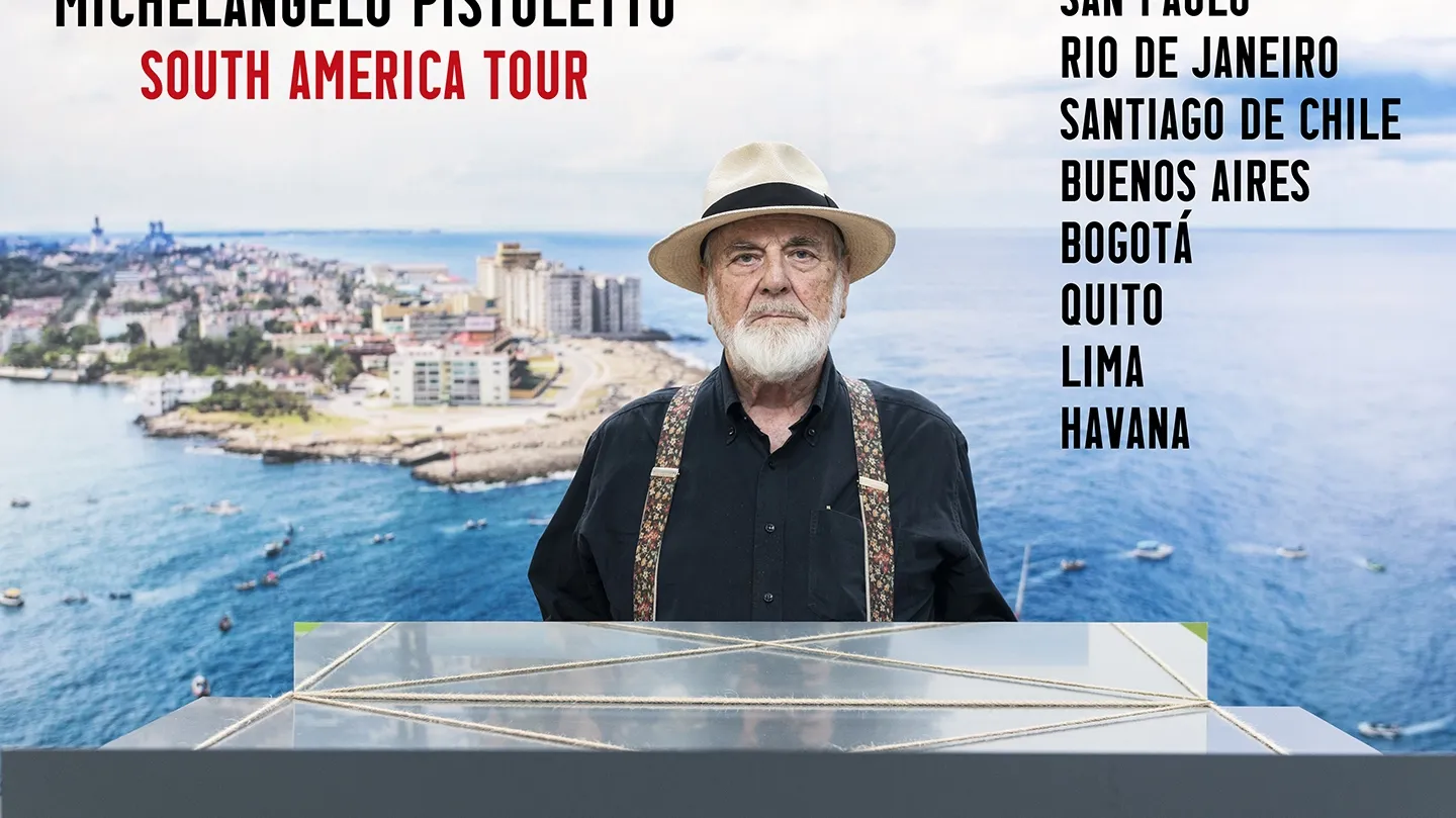 Michelangelo Pistoletto Tour Sudamerica2018 M