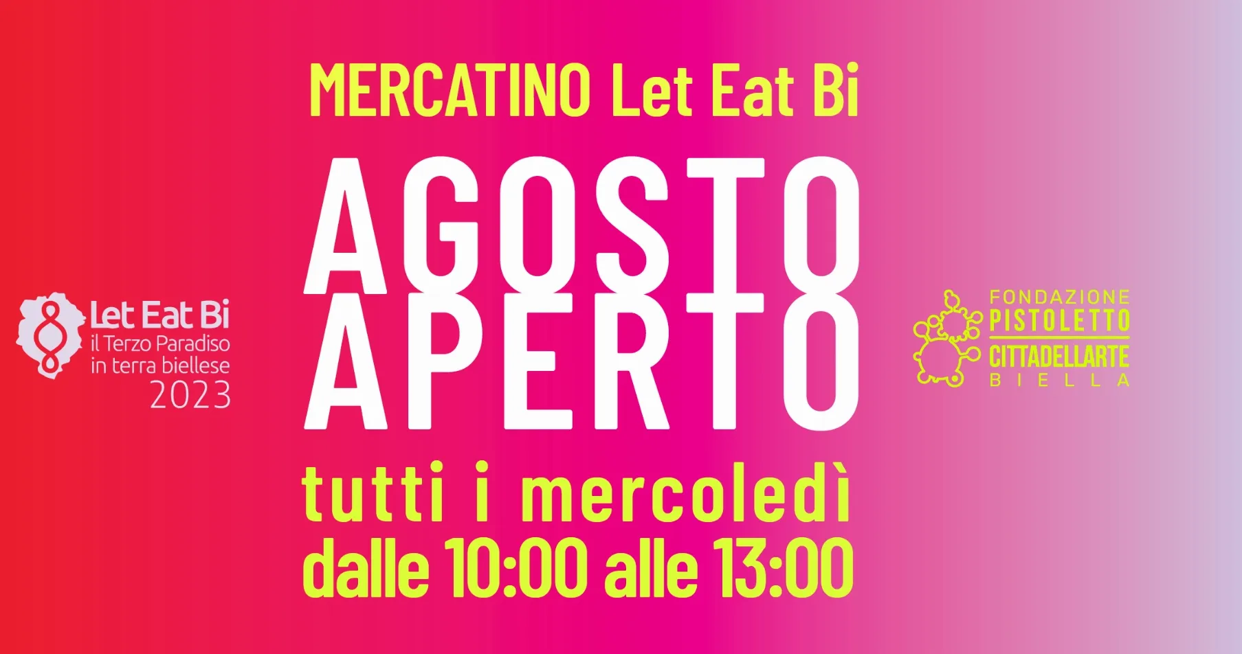 Agosto Aperto Mercatino Journal